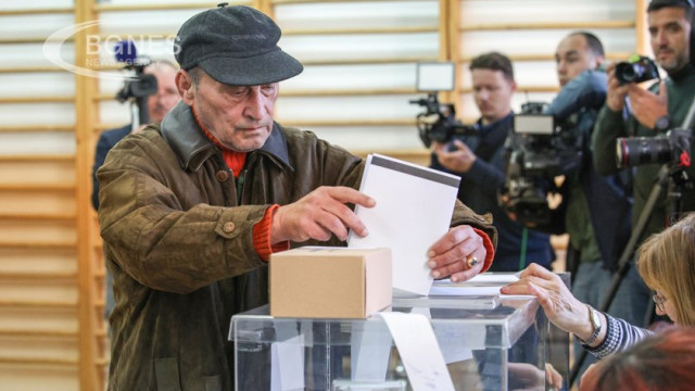 Voting on the local elections in Bulgaria 28 10 2023